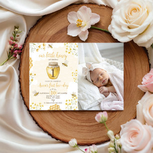 Invitation pour le 1er anniversaire de Little Hone