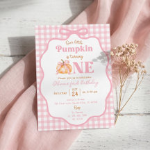 Invitation pour le 1er anniversaire de notre petit