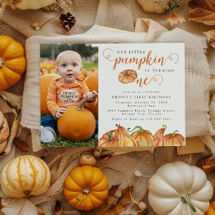 Invitation pour le 1er anniversaire de notre petit