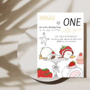 Invitation pour le 1er anniversaire de ONE Silly G