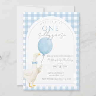 Invitation pour le 1er anniversaire de One Silly G