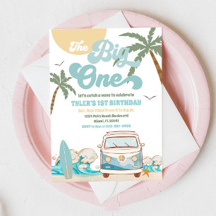 Invitation pour le 1er anniversaire de Surf Beach