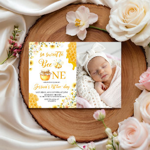 Invitation pour le 1er anniversaire de Sweet Bee O