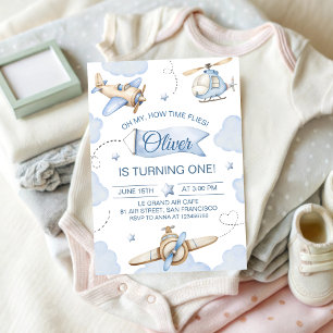 Invitation pour le 1er anniversaire de Time Flies