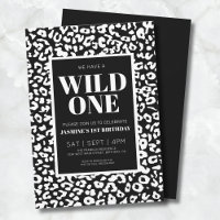 Invitation pour le 1er anniversaire de Wild One Sa