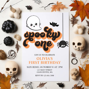Invitation pour le 1er anniversaire d'Halloween Sp
