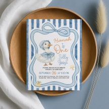 Invitation pour le 1er anniversaire, Joyeux Annive