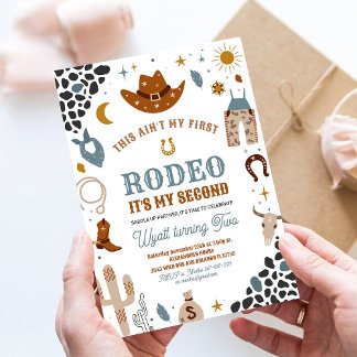 Invitation pour le 2e anniversaire de mes garçons