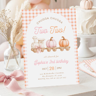 Invitation pour le 2e anniversaire de Pumpkin Trai