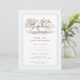 Invitation pour le 2e anniversaire de Two the Race