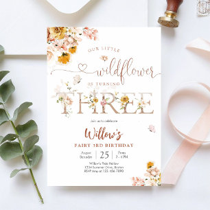 Invitation pour le 3ème anniversaire de Fairy Wild