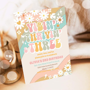 Invitation pour le 3ème anniversaire de Retro Dais