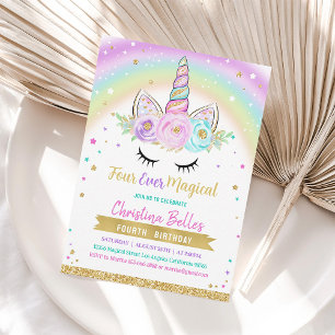 Invitation pour le 4ème anniversaire de la Licorne