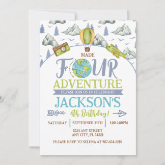 Invitation pour le 4ème anniversaire de Made Four 