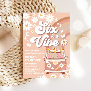 Invitation pour le 6ème anniversaire de Retro Rain