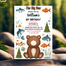 Pour le plaisir Brown Poisson Garçon mignonne Bear