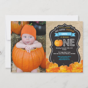 Invitation pour le premier anniversaire de Citroui