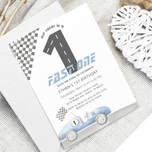 Invitation pour le premier anniversaire de la voit