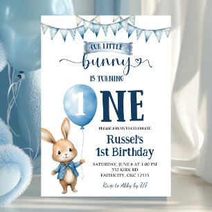 Invitation pour le premier anniversaire de Little