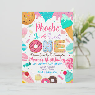 Invitation pour le premier anniversaire de mon amo