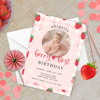 Invitation pour le premier anniversaire du Berry r