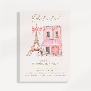 Invitation pour le premier anniversaire du Café Pa