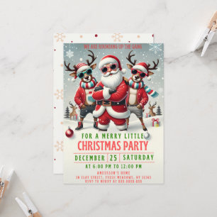 Invitation pour le rassemblement de Noël