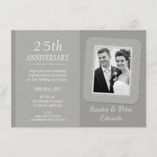 Invitation pour les 25 ans de mariage - Photo Arge