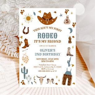 Invitation pour les 2 ans de Rodeo Cowboy