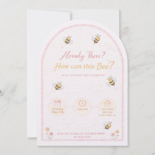 Invitation pour les 3 ans "Bourdon"