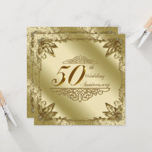 Invitation pour les 50 ans de mariage