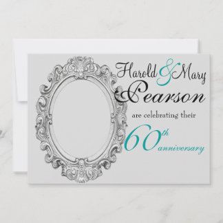 Invitation pour les 60 ans de mariage