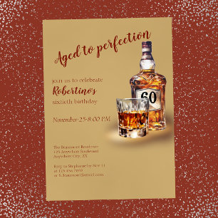 Invitation pour les 60 ans du Whisky Vieilli à la