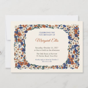 Invitation pour les 75 ans de Lapis Cinnabar