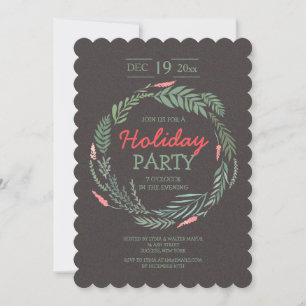Invitation pour les fêtes dans l'esprit