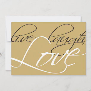 Invitation pour les noces d'or