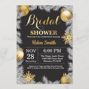 Invitation pour les vacances de Noël