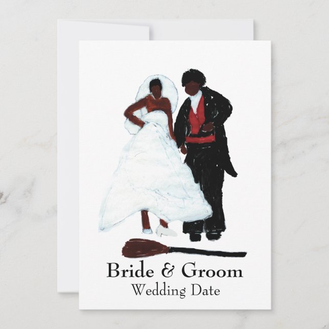 Invitation pour Sauter le Balai (Devant)