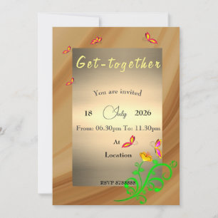Invitation pour se réunir