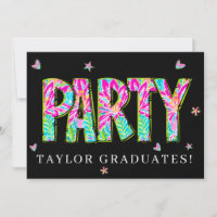 * Invitation pour TOUTE FÊTE en gribouillis DIY É