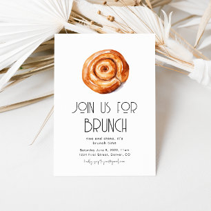 Invitation pour un modèle de carte de brunch