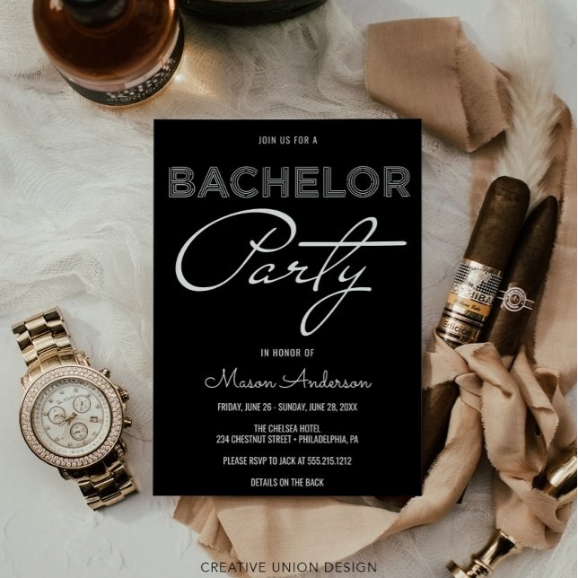 Invitation pour un week-end de fête d'enterrement  (Créateur téléchargé)