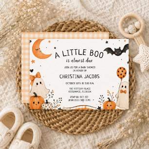 Invitation pour une Baby Shower à l'occasion d'Hal