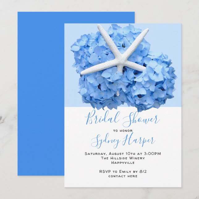 Invitation pour une Baby Shower dans un Jardin au  (Devant / Derrière)