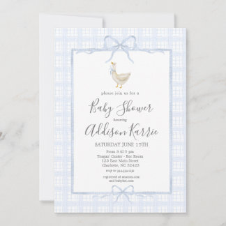 Invitation pour une baby shower pour un garçon, pr