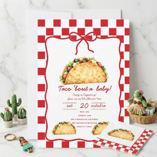 Invitation pour une Baby Shower "Taco Bout A Baby"
