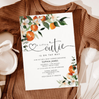 Invitation pour une baby shower Un Petit Boutchou