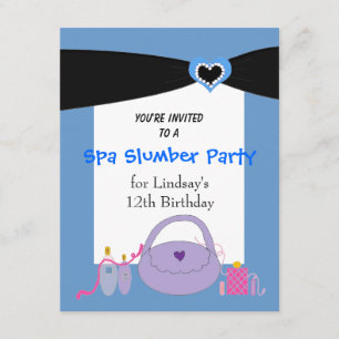 Invitation pour une fête d'anniversaire au Black R