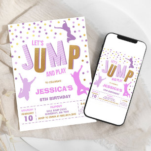 Invitation pour une fête d'anniversaire avec une m