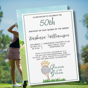 Invitation pour une fête d'anniversaire de 50 ans